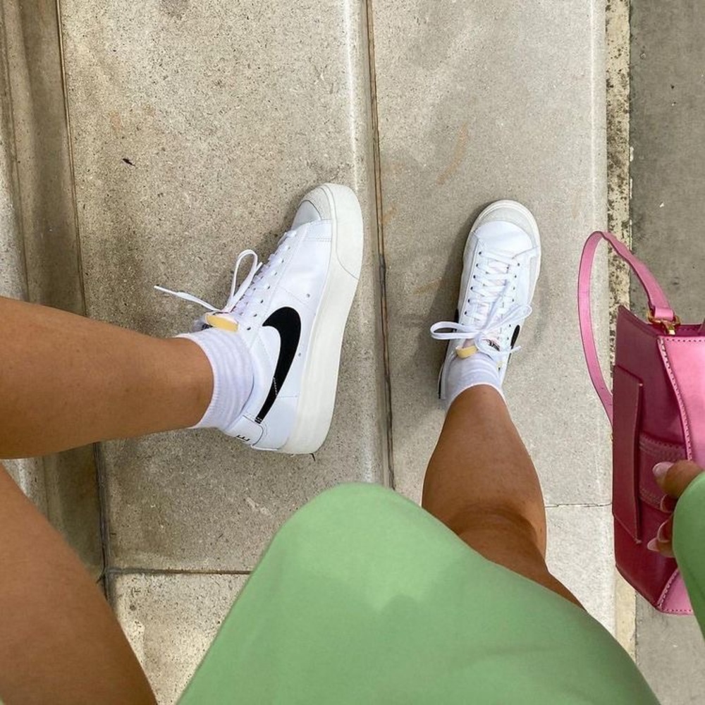Nike platform blazers